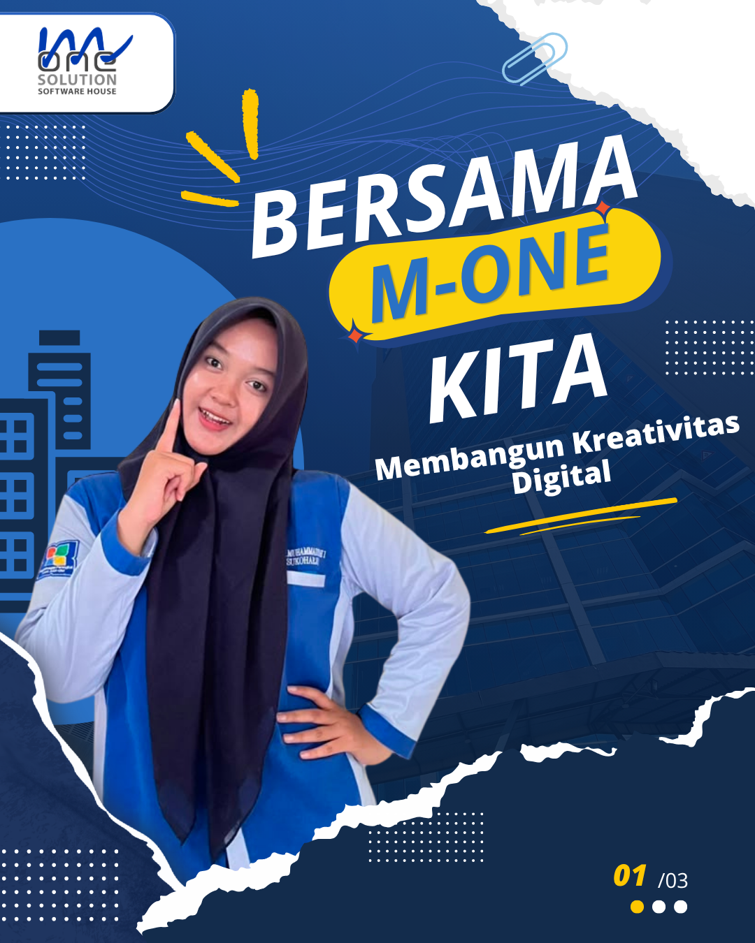 Mau punya website? Yuk, buat website impianmu di M-One Solution Solusinya!!!!
